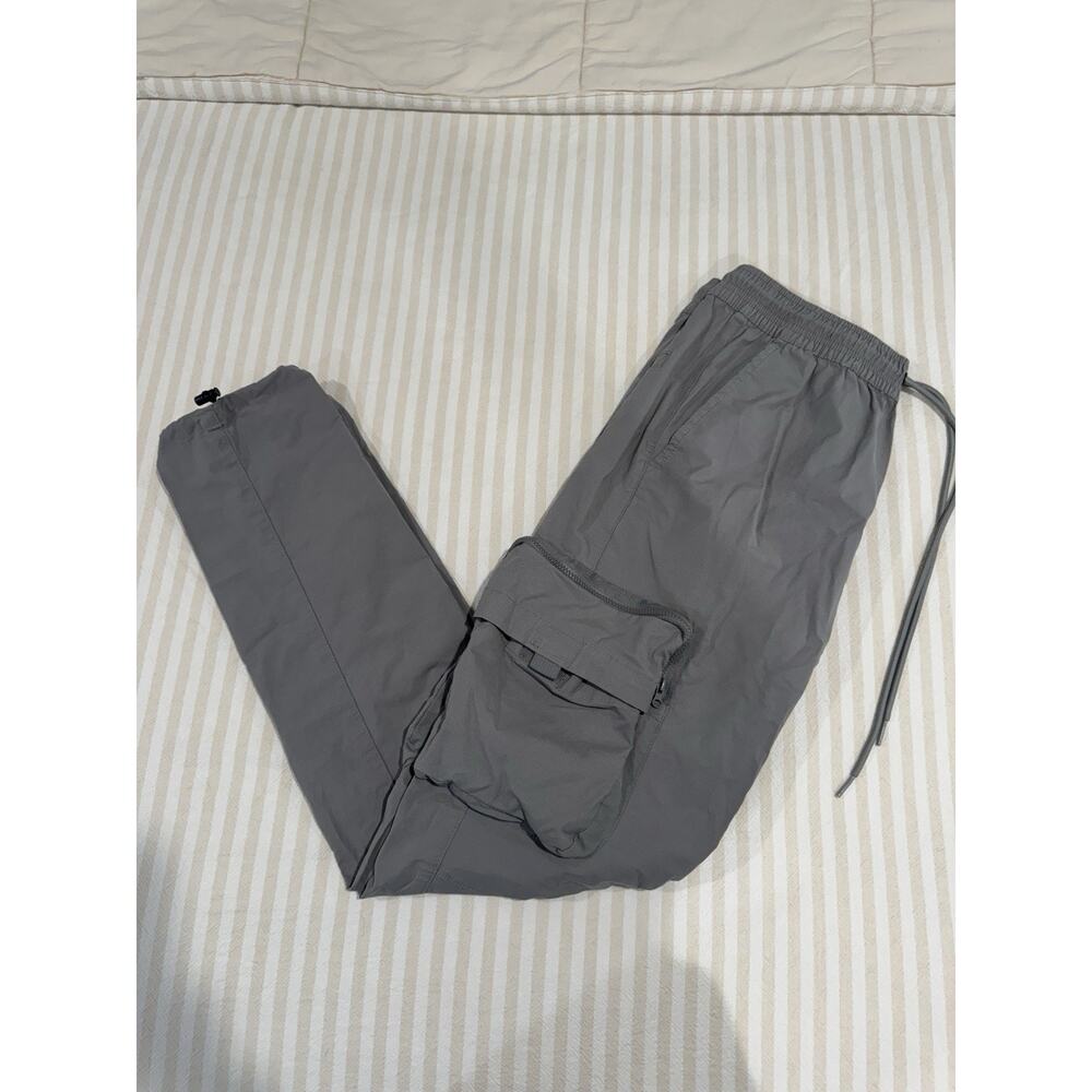 Pacsun Men Gray Cargo Joggers Pants Size S